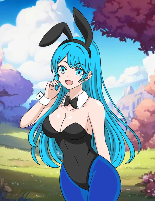 Bunny Bulma Art by Ally B